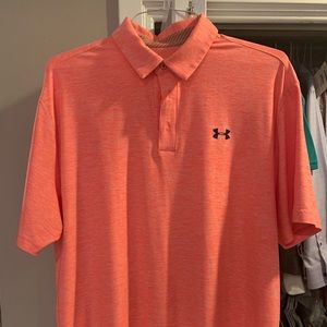 XL Under Armor Orange Shirt